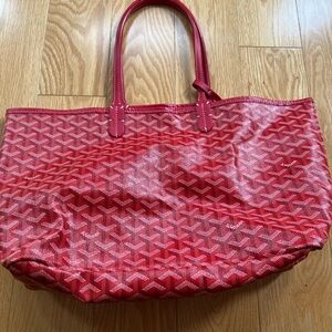 Stylish Red Tote Bag